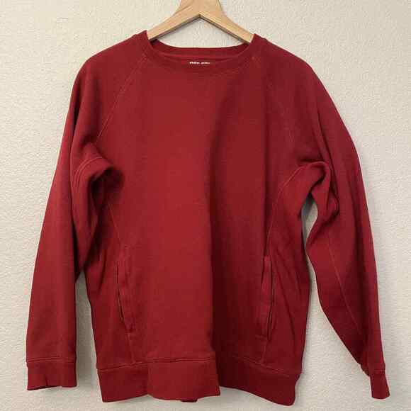 Duluth Trading Sweater Adult Womens 2XL Red Thick Heavy Pockets - Picture 2 of 6
